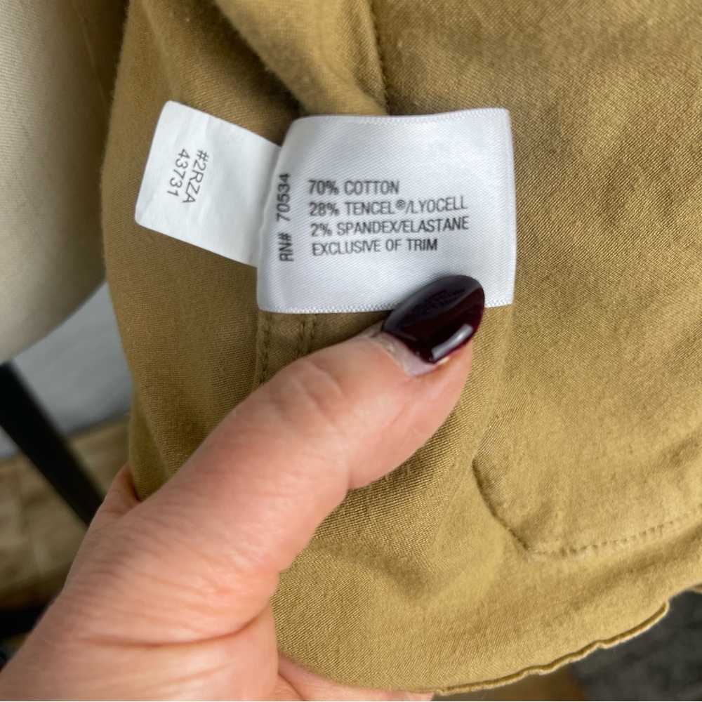 Orvis Stretch Sateen Sporting/Chore Jacket - Bronze - Women's Small - Picture 14 of 15